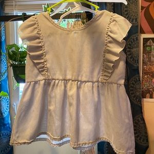 Preppy cute fitted top for girls